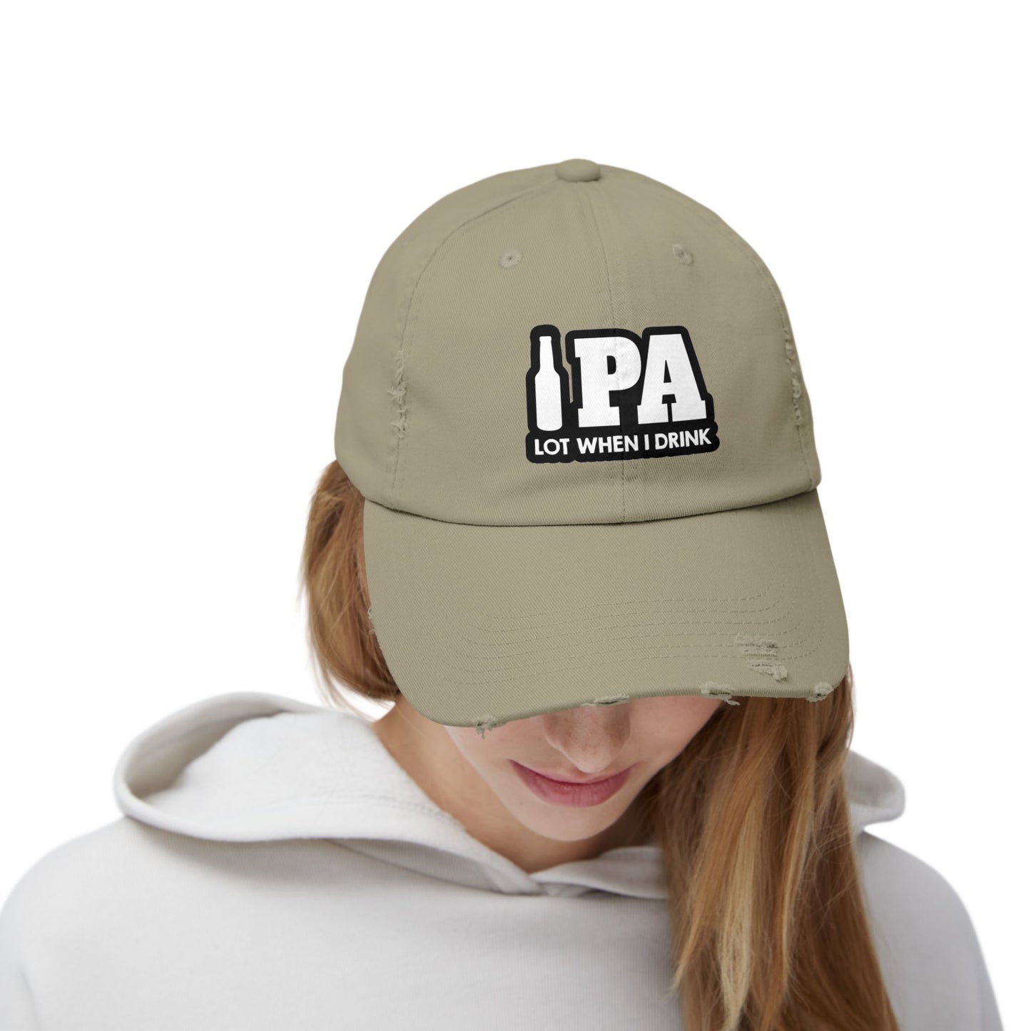 IPA Lot When I Drink Distressed Cap