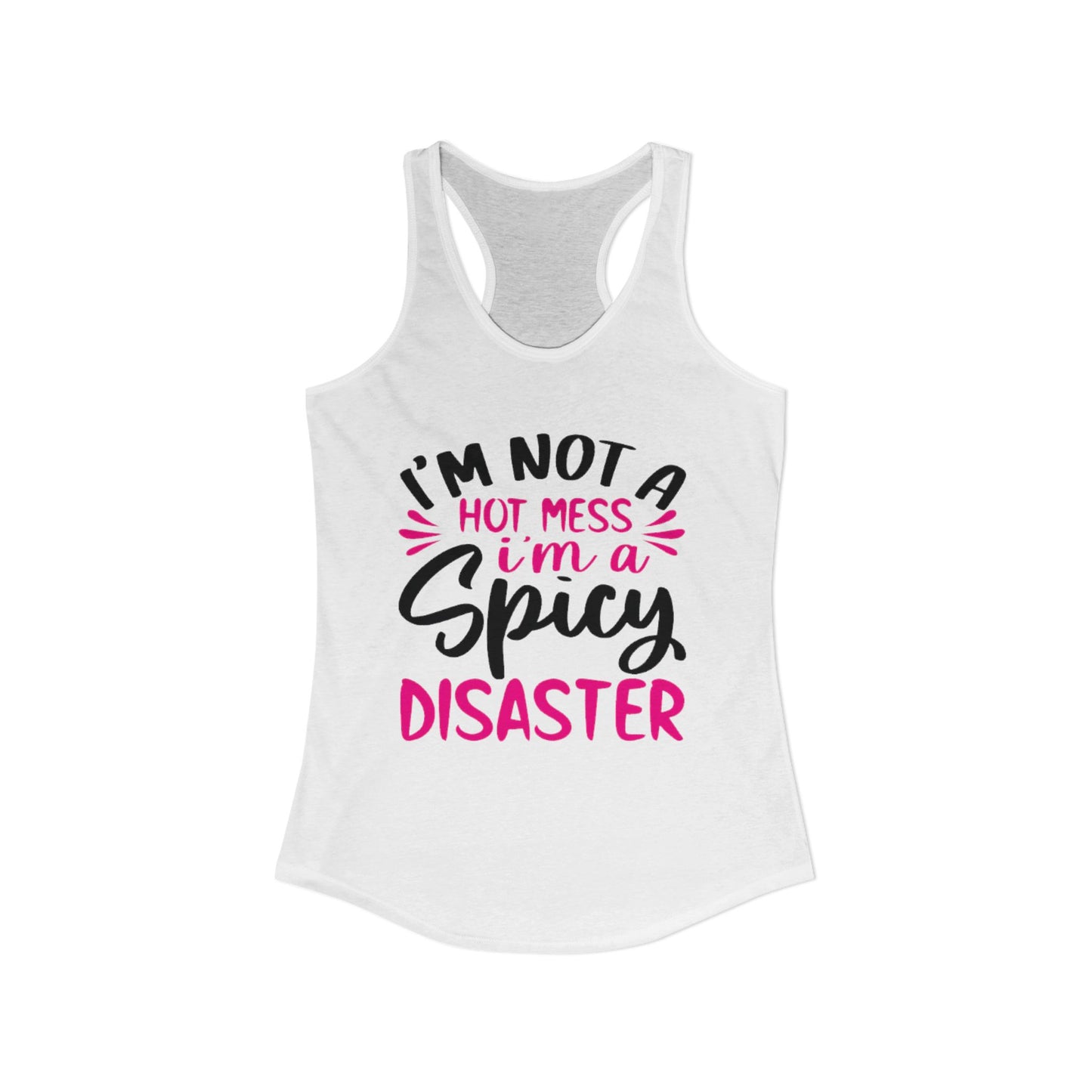Women's Ideal "Hot Mess" Racerback Tank