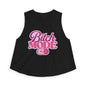 Bitch Mode On Crop Top — Funny Sassy Graphic Women’s Tank