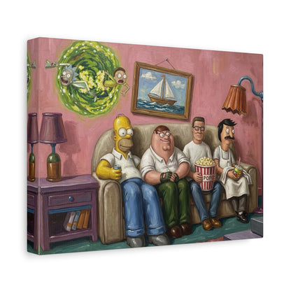 House Guest 2 Canvas Wall Art Print