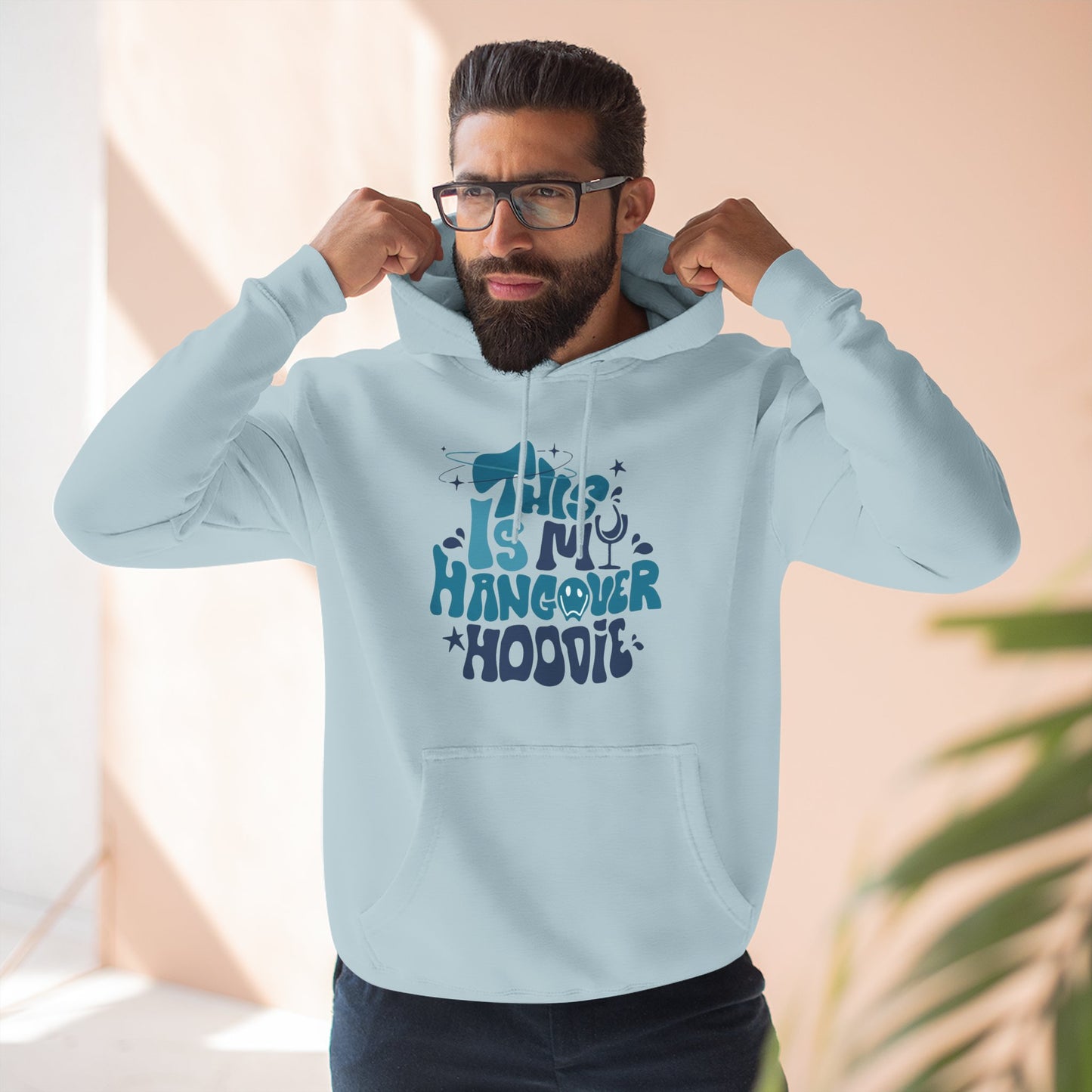 Hangover Hoodie – "This Is My Hangover Hoodie" Graphic Pullover