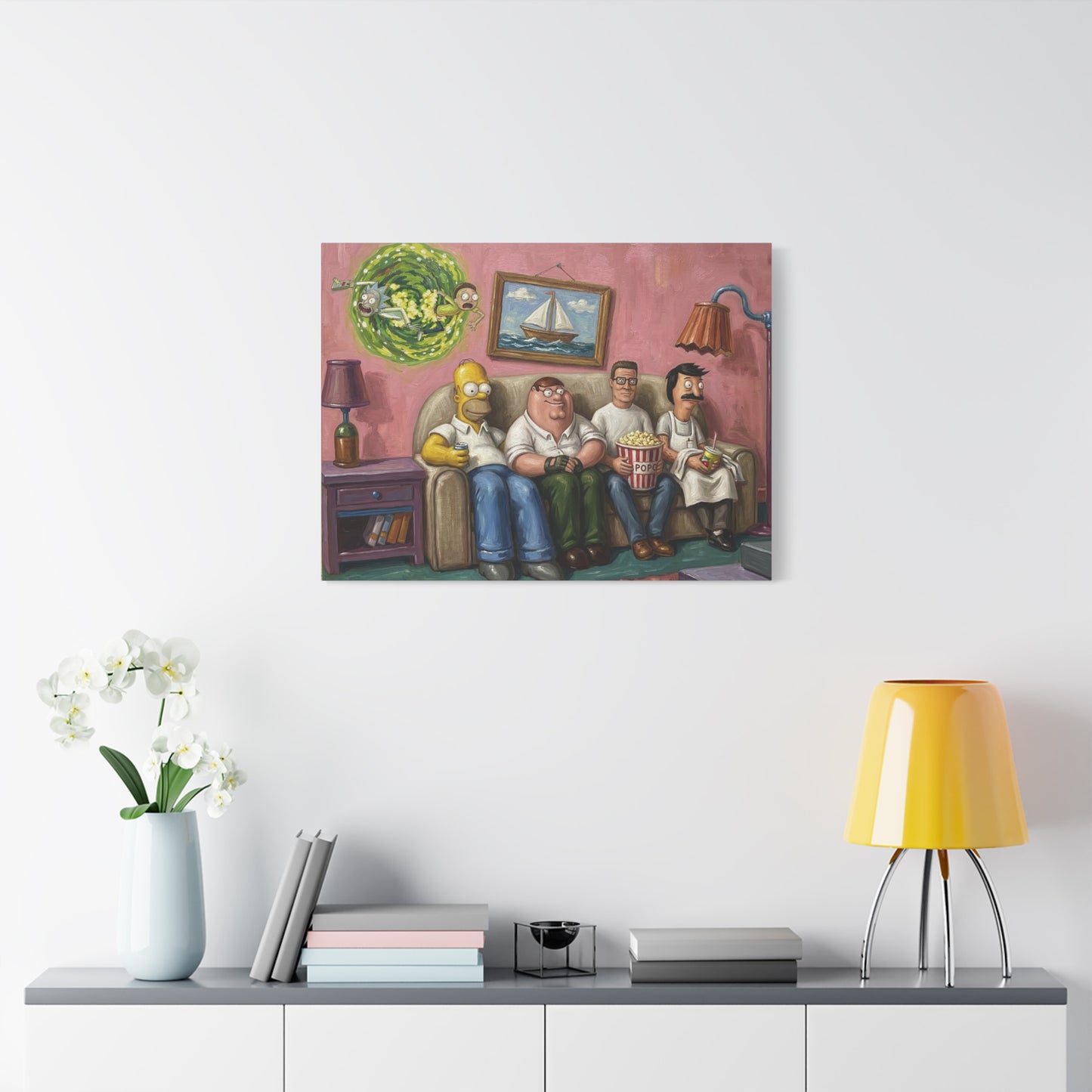 House Guest 2 Canvas Wall Art Print