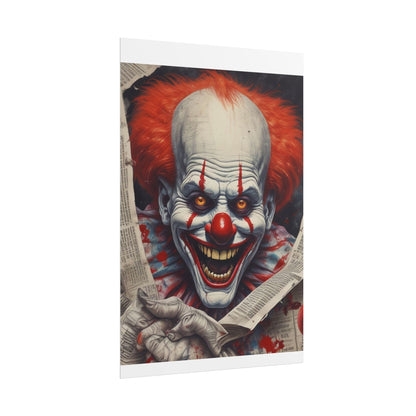 Pennywise Inspired Clown Rolled Posters