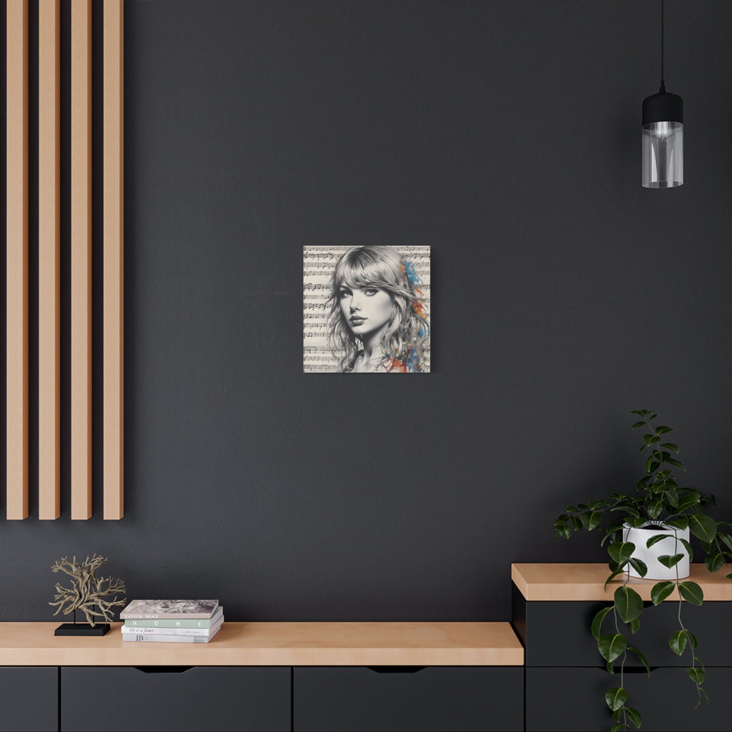 Swift Inspired - Portrait Music Canvas