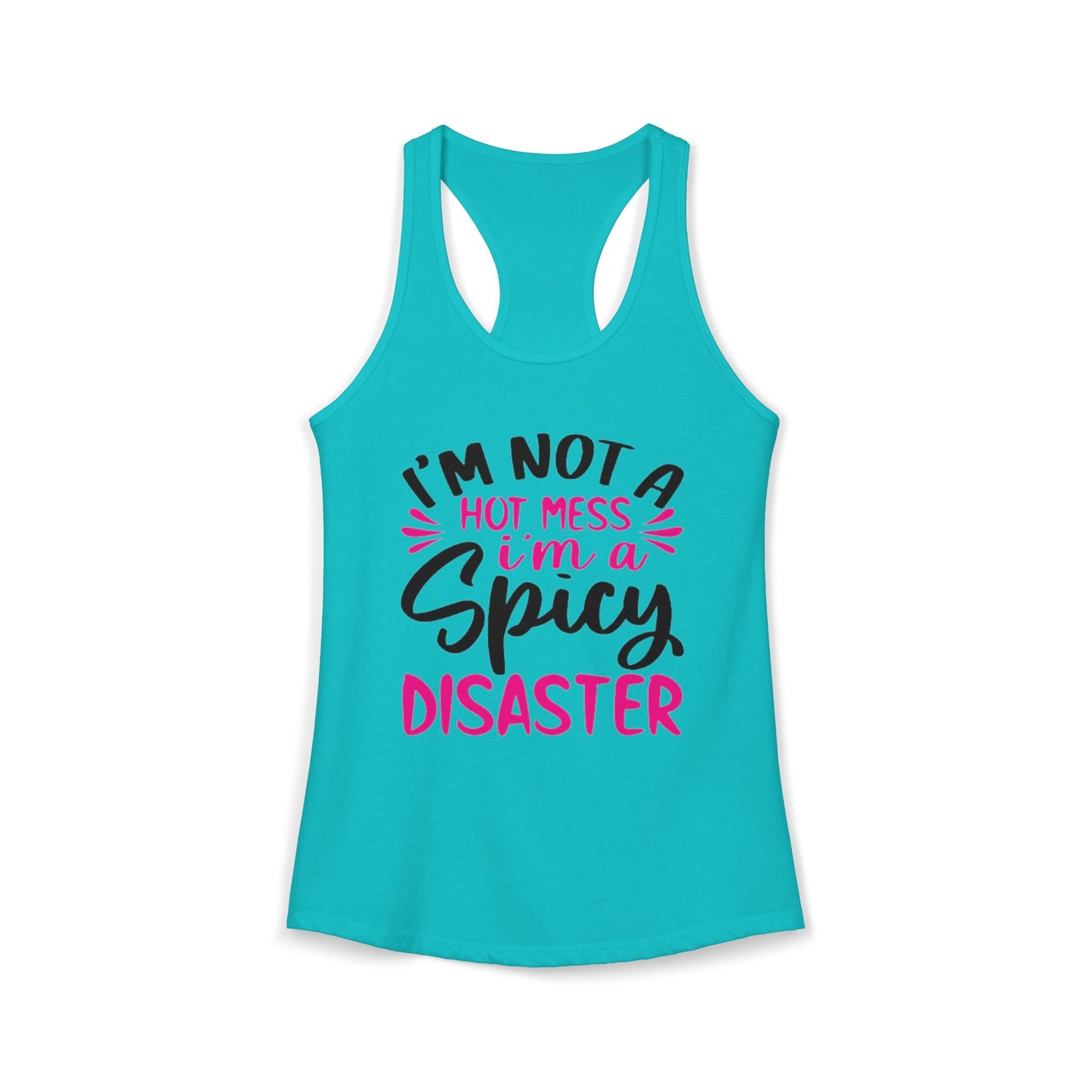 Women's Ideal "Hot Mess" Racerback Tank