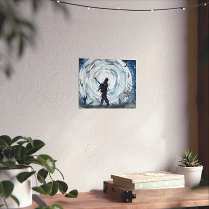 DMB Halloween Fine Art Poster Print — Rock Apocalypse Wall Art