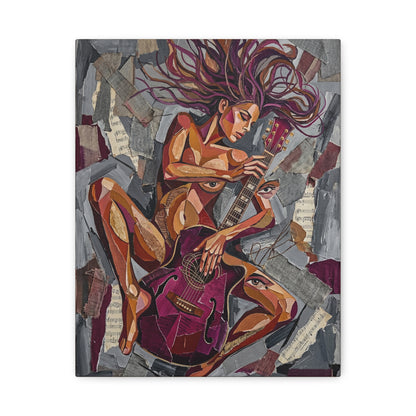 Lady Rock Canvas Art — Matte Stretched Canvas Print