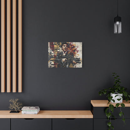 Tony's War Canvas Wall Art Print