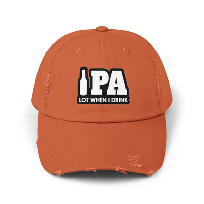 IPA Lot When I Drink Distressed Cap