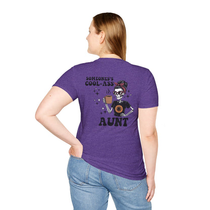 Cool Aunt Club T-Shirt — "Someone's Cool-Ass Aunt" Graphic Tee