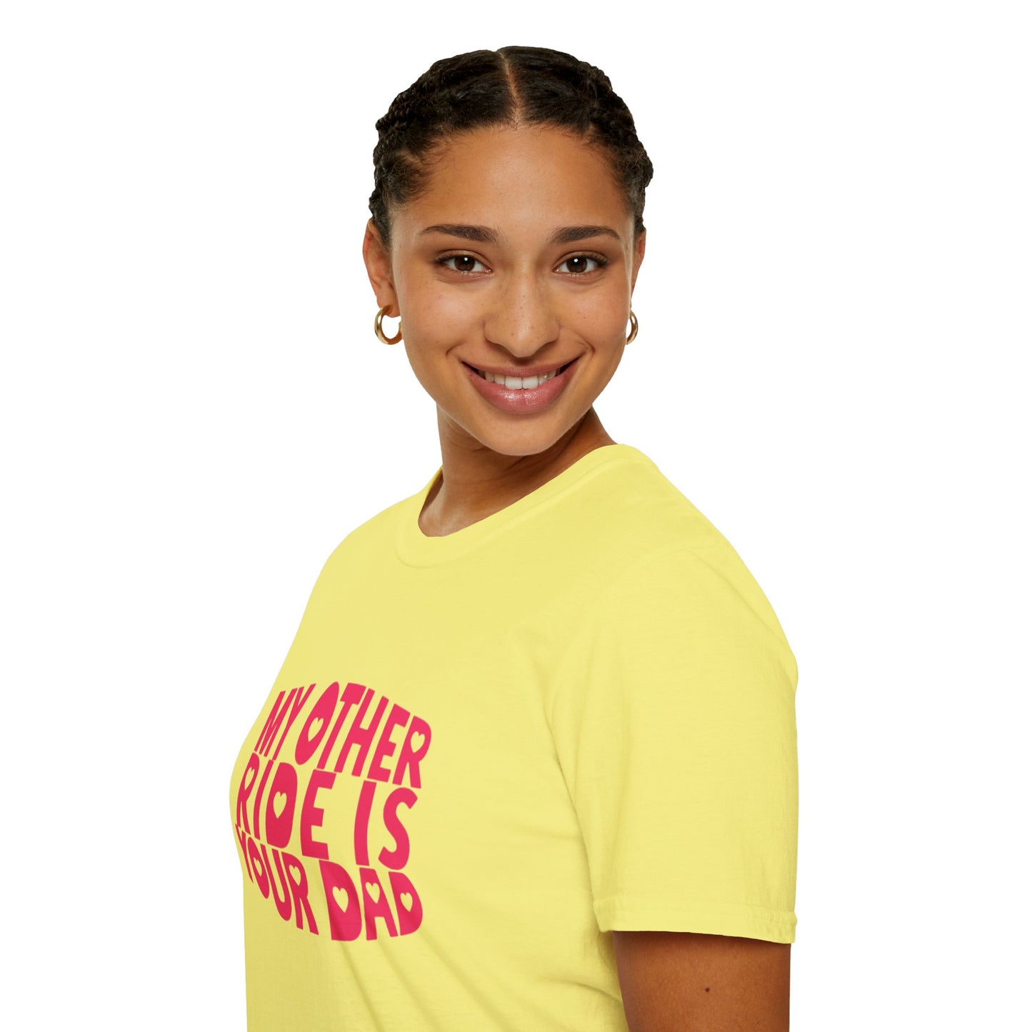T-Shirt — "My Other Ride Is Your Dad" Funny Graphic Tee