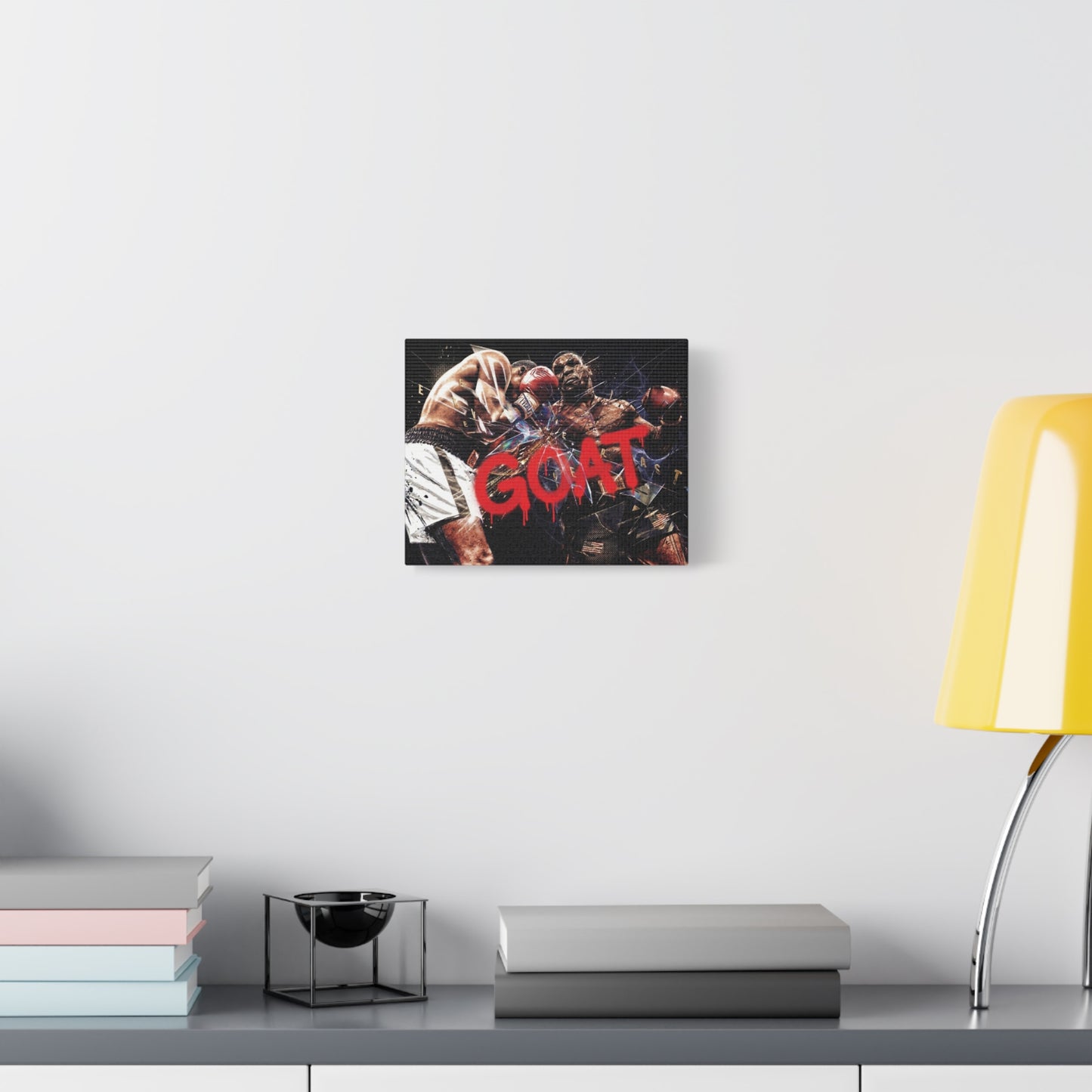 G.O.A.T. Boxer Canvas Wall Art Print