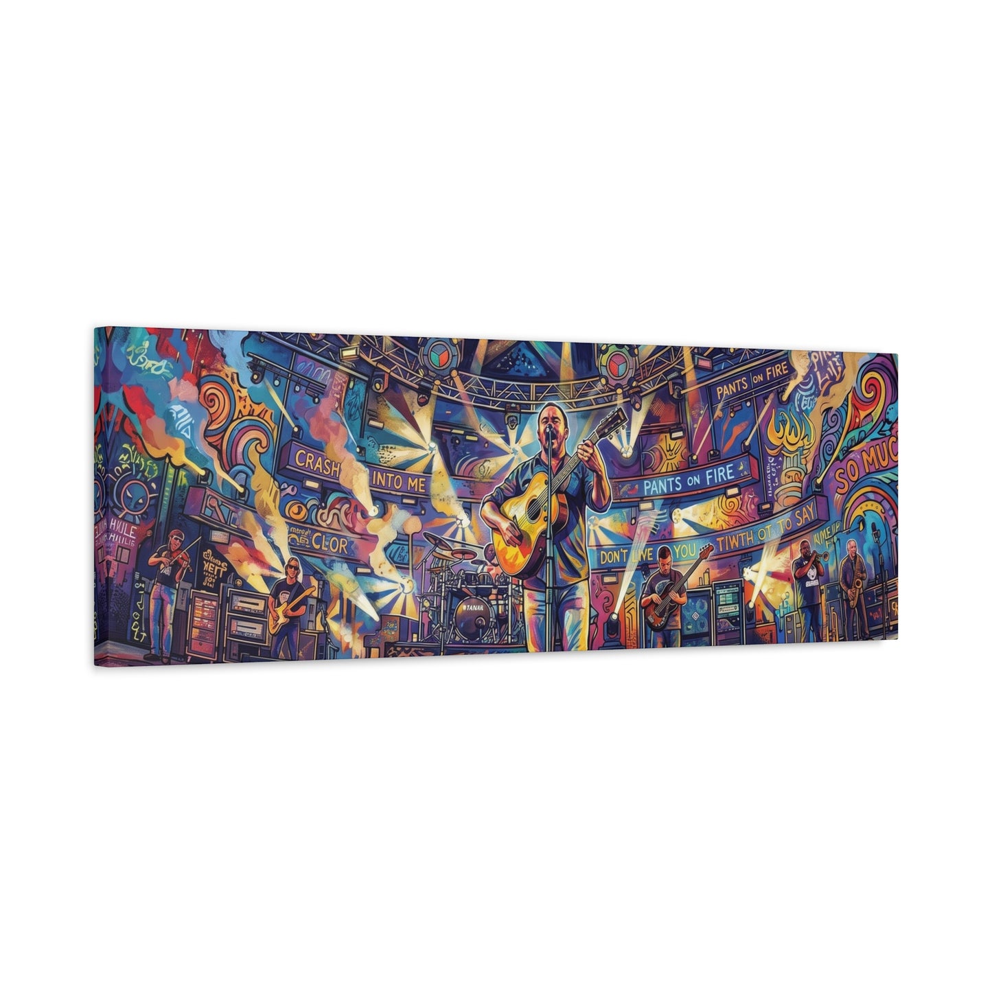 DMB "Dave" Concert Canvas Art — Matte Stretched Canvas Print