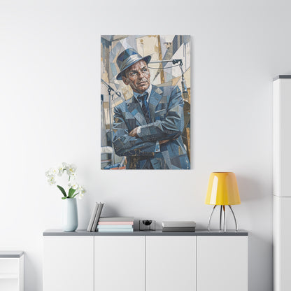 G.O.A.T Basketball Portrait Matte Canvas Wall Art, Stretched 1.25"
