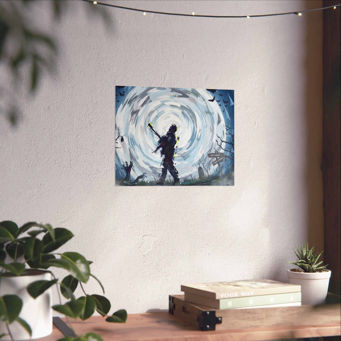 DMB Halloween Fine Art Poster Print — Rock Apocalypse Wall Art