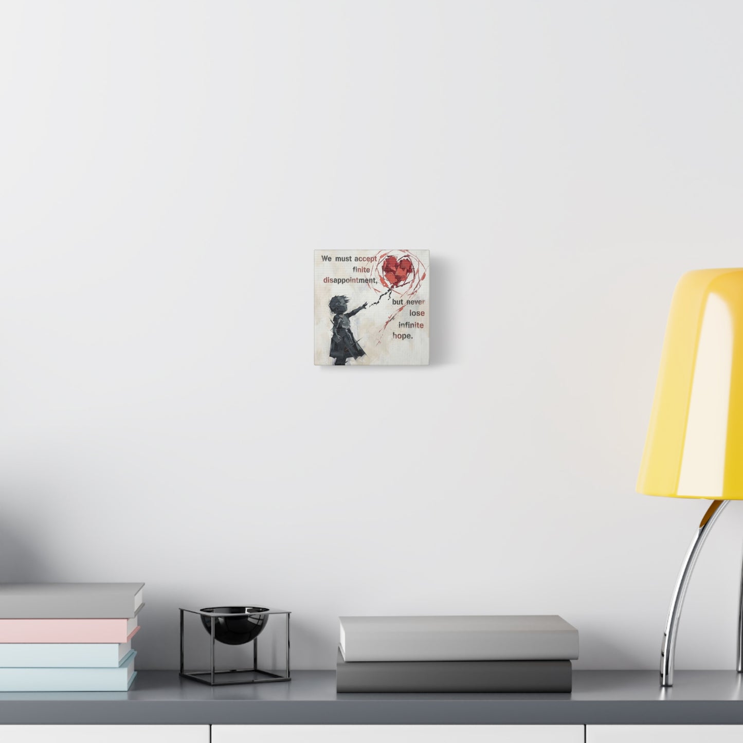 Hope Abstract Canvas Wall Art Print — Matte Stretched Canvas