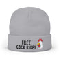 Knit Beanie "Free Cock Rides"