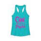 Women's Ideal "Cute Bu Psycho" Racerback Tank