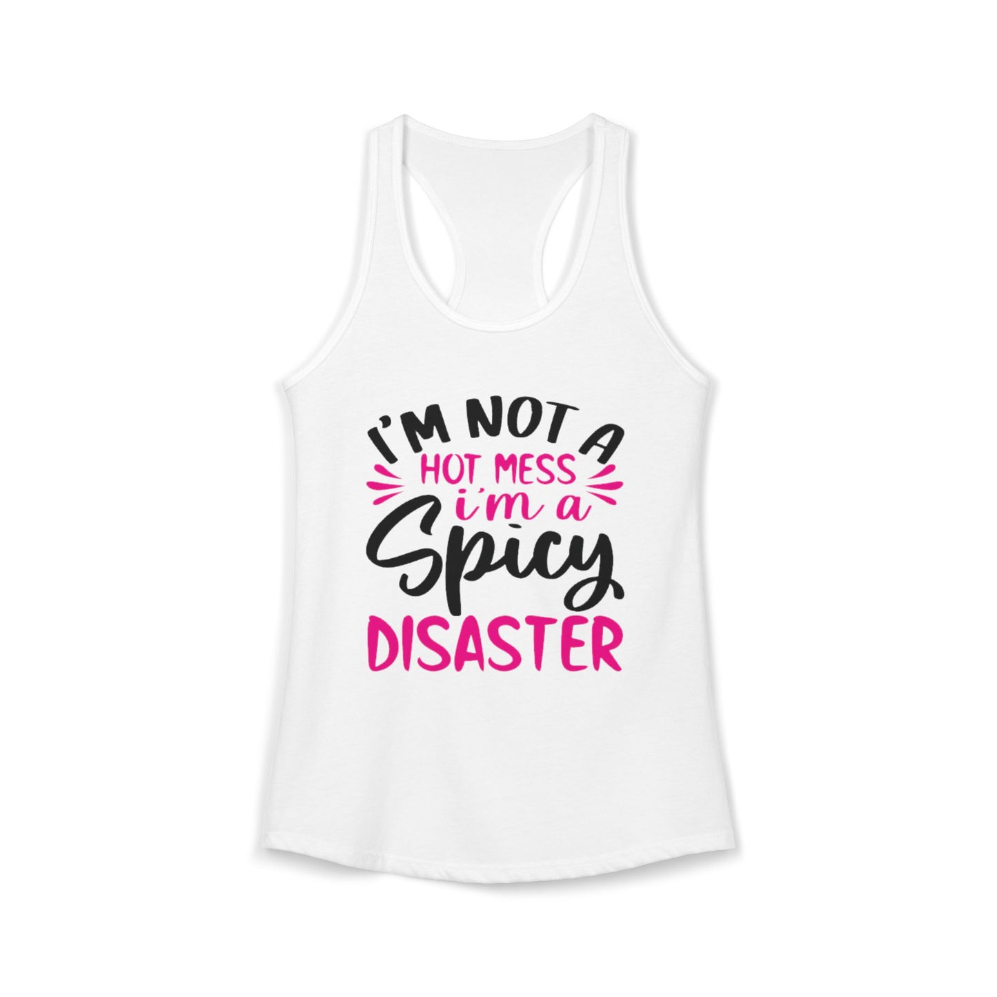 Women's Ideal "Hot Mess" Racerback Tank