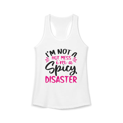 Women's Ideal "Hot Mess" Racerback Tank