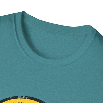 Smokin' Cool Emoji T-Shirt — Retro Grinning Face with Sunglasses & Cigar