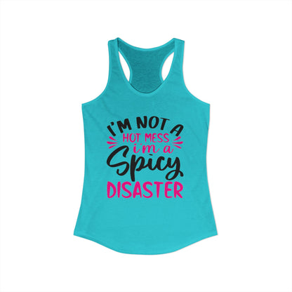 Women's Ideal "Hot Mess" Racerback Tank