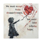 Hope Abstract Canvas Wall Art Print — Matte Stretched Canvas