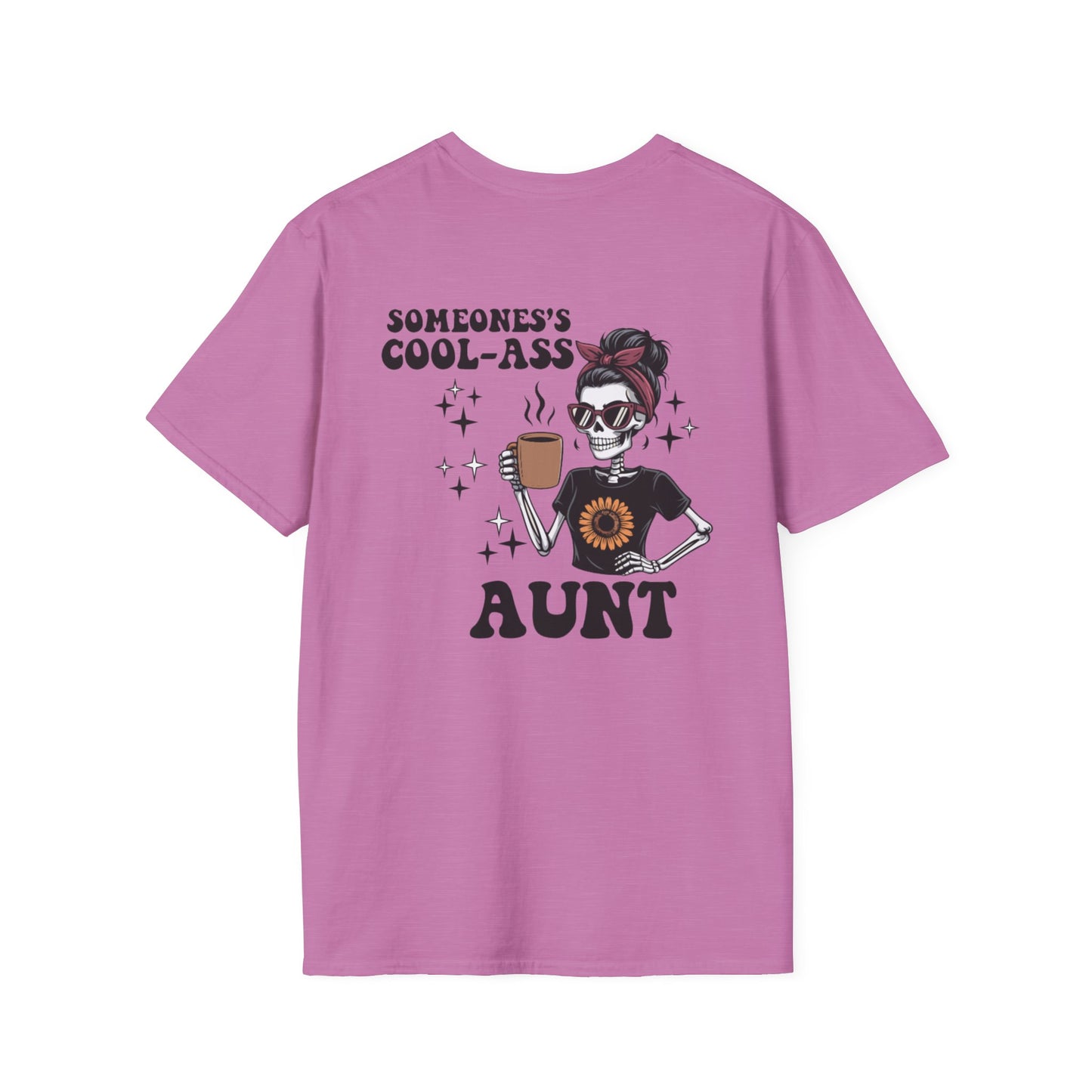 Cool Aunt Club T-Shirt — "Someone's Cool-Ass Aunt" Graphic Tee