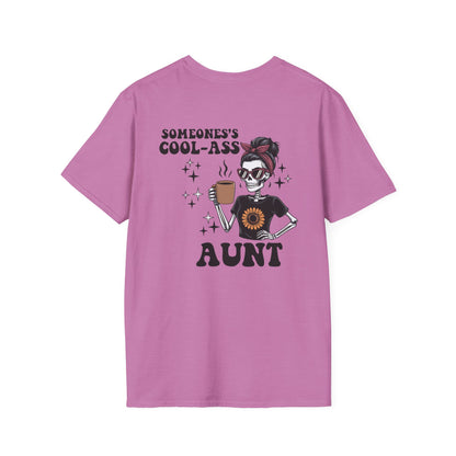 Cool Aunt Club T-Shirt — "Someone's Cool-Ass Aunt" Graphic Tee