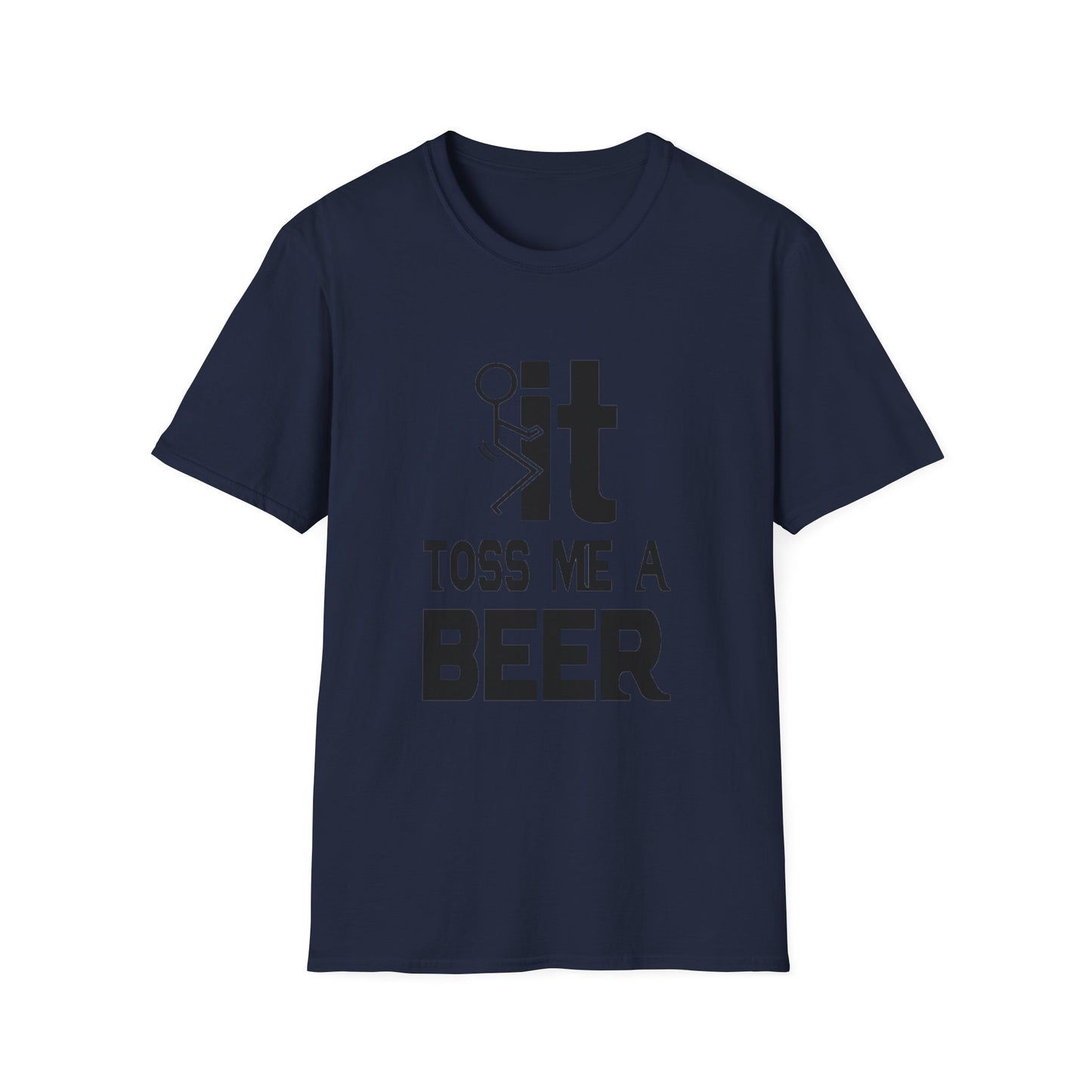 Funny 'Toss Me a Beer' T-Shirt – Beer Toss Party Tee