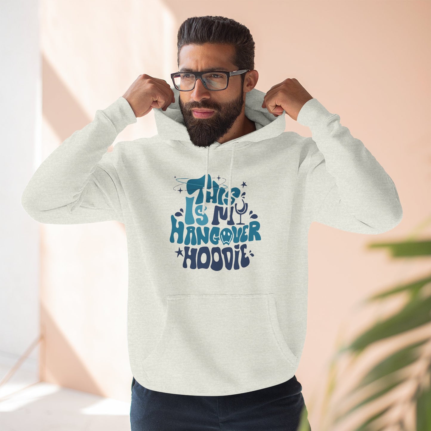 Hangover Hoodie – "This Is My Hangover Hoodie" Graphic Pullover