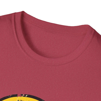 Smokin' Cool Emoji T-Shirt — Retro Grinning Face with Sunglasses & Cigar