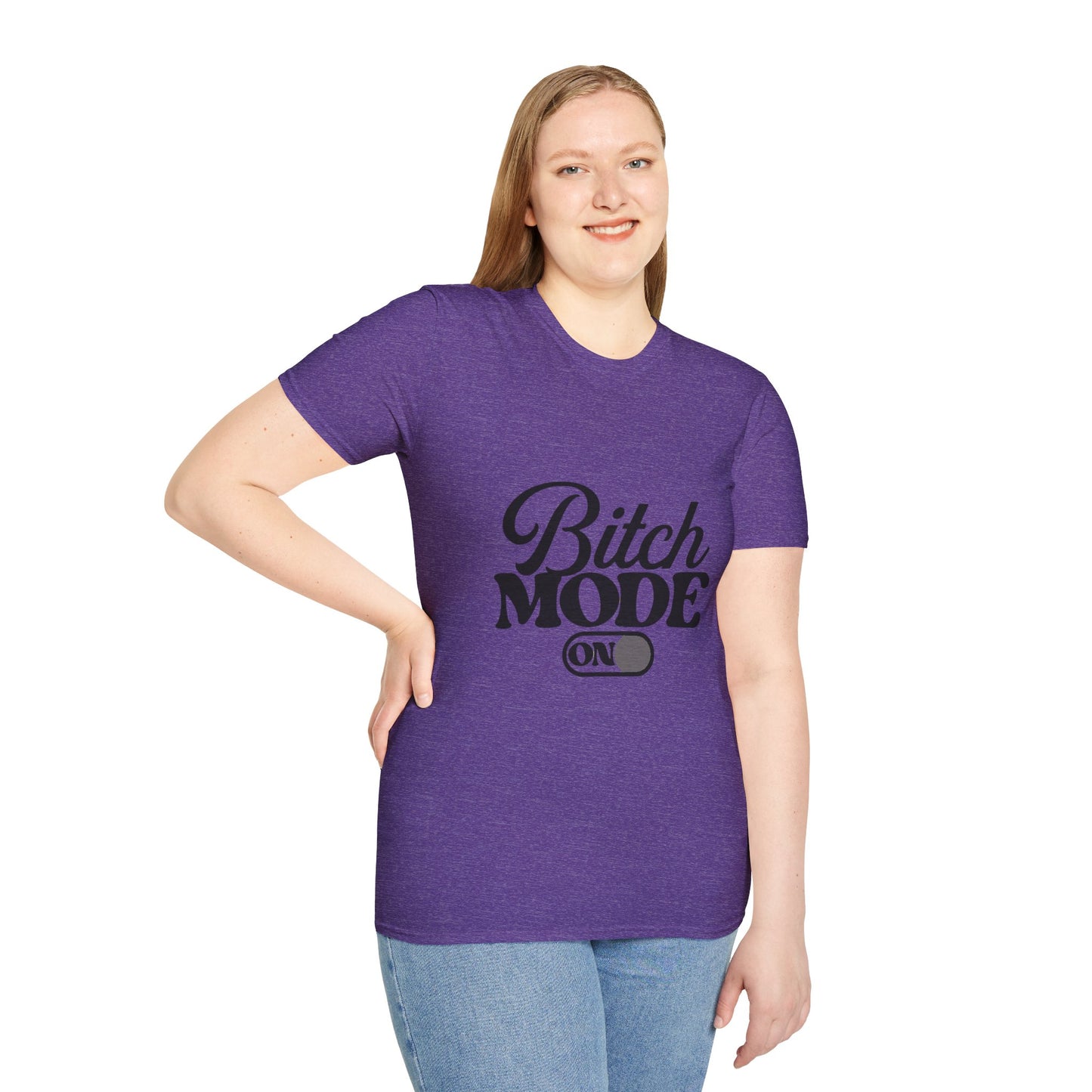 Bitch Mode On T-Shirt — Funny Sassy Graphic Tee for Bold Women