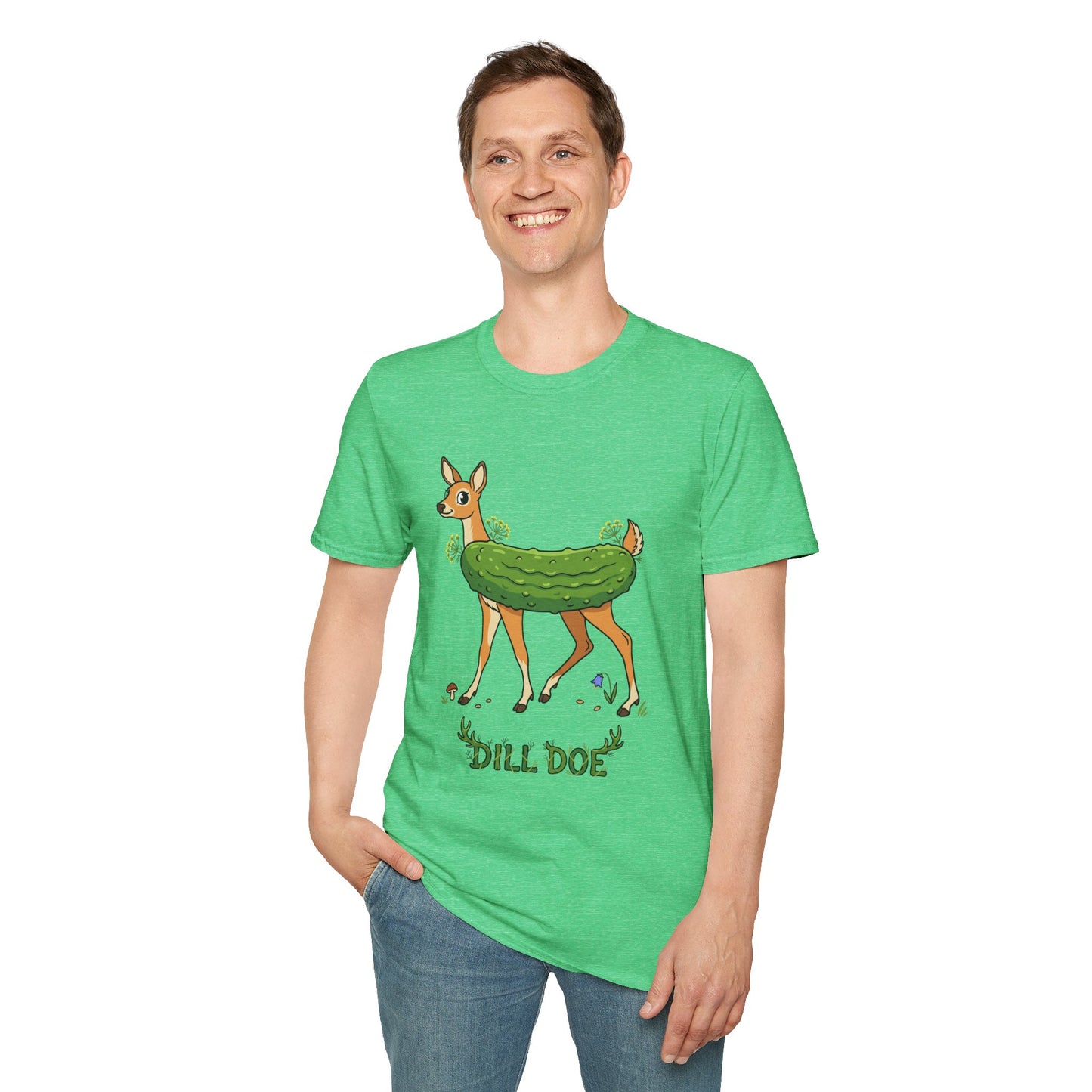 Dill Doe T-Shirt — Cute Pickle Deer Graphic Tee