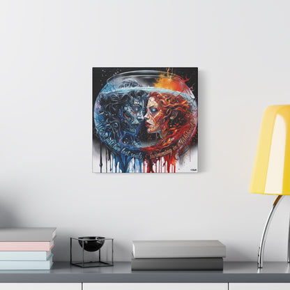 Two Lost Souls Canvas Art — Matte Stretched Canvas Print