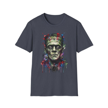 Frankenstein Watercolor Portrait T-Shirt