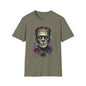 Frankenstein Watercolor Portrait T-Shirt