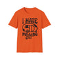 T-Shirt — “I Hate Pulling Out” Camper Graphic Tee