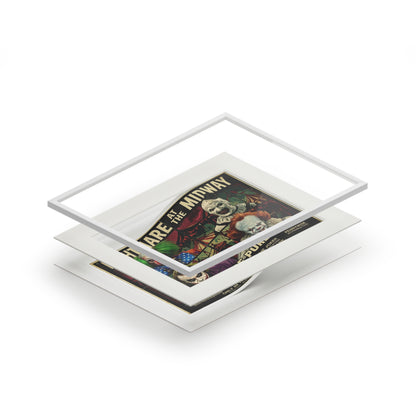 Terror at the Midway! Fine Art Print — 'No Clowning Around' (Passepartout Frame)