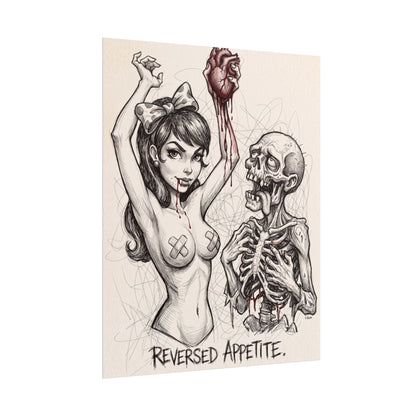 Reversed Appetite Comic Art Print Poster
