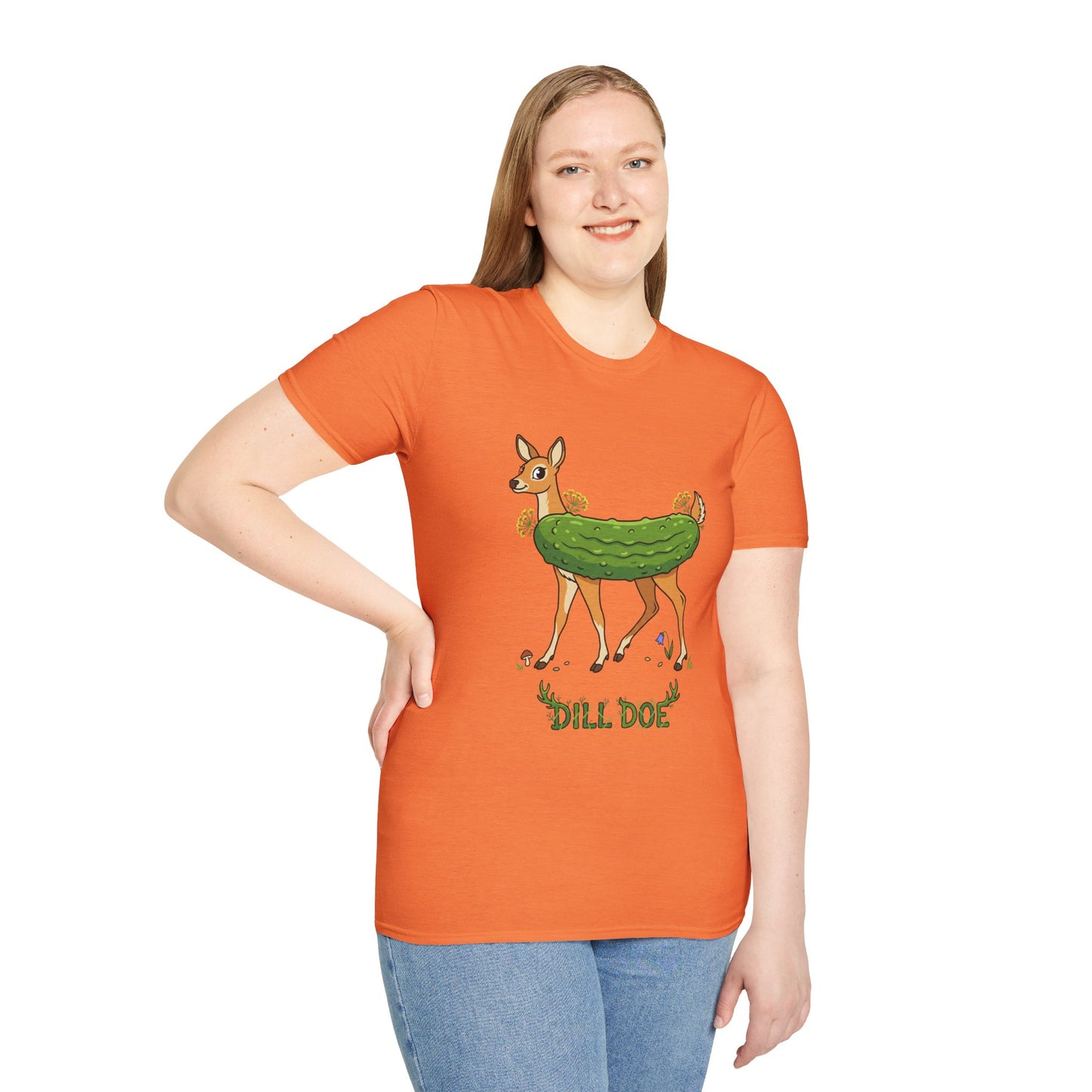 Dill Doe T-Shirt — Cute Pickle Deer Graphic Tee