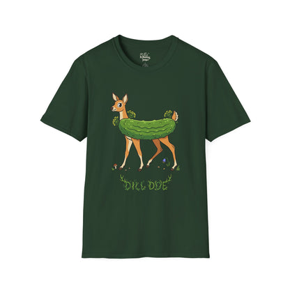 Dill Doe T-Shirt — Cute Pickle Deer Graphic Tee