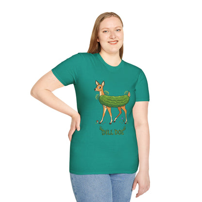 Dill Doe T-Shirt — Cute Pickle Deer Graphic Tee