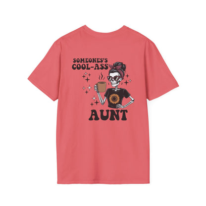 Cool Aunt Club T-Shirt — "Someone's Cool-Ass Aunt" Graphic Tee