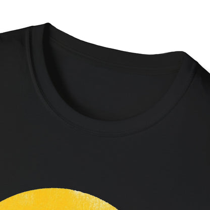 Funny 'I Hate You' Smiley T-Shirt — Retro Distressed Yellow Smiley Tee