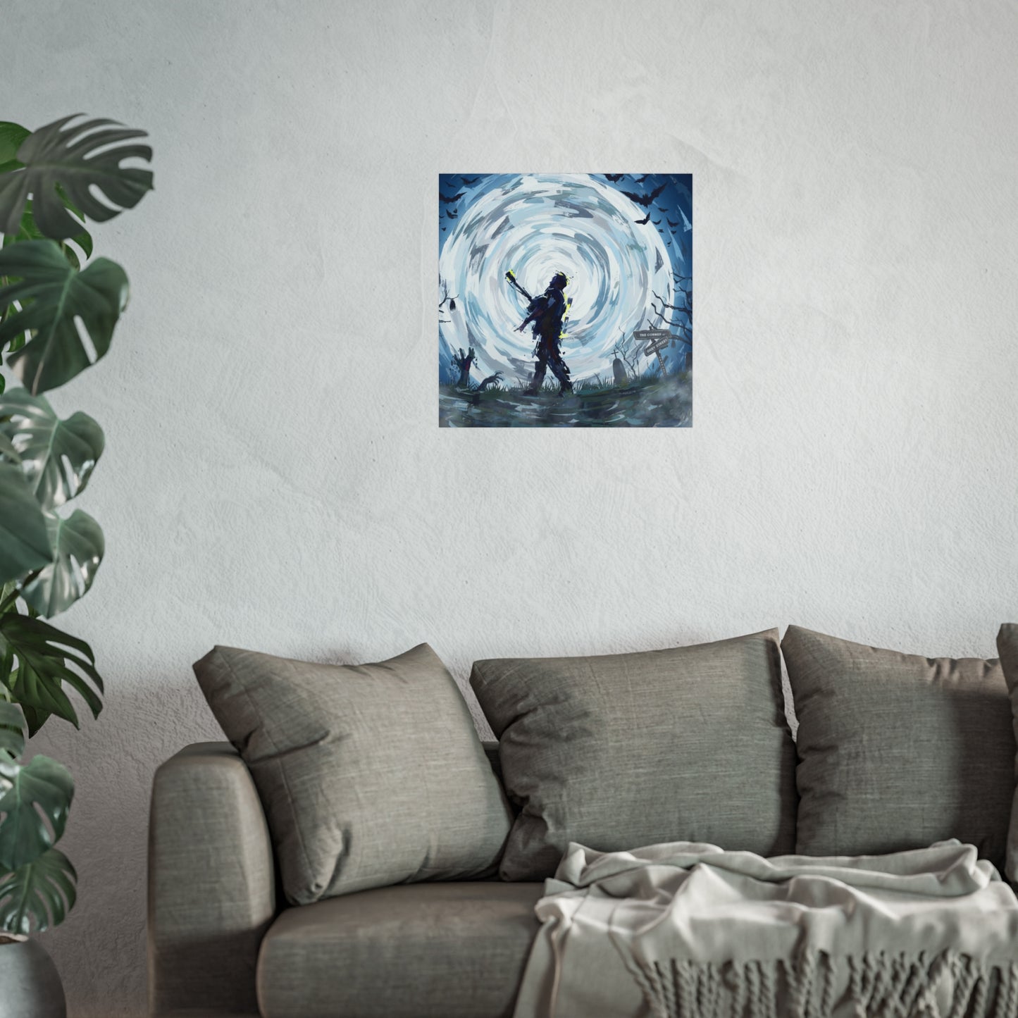DMB Halloween Fine Art Poster Print — Rock Apocalypse Wall Art