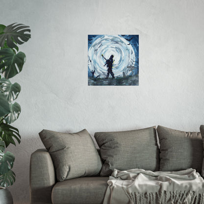 DMB Halloween Fine Art Poster Print — Rock Apocalypse Wall Art