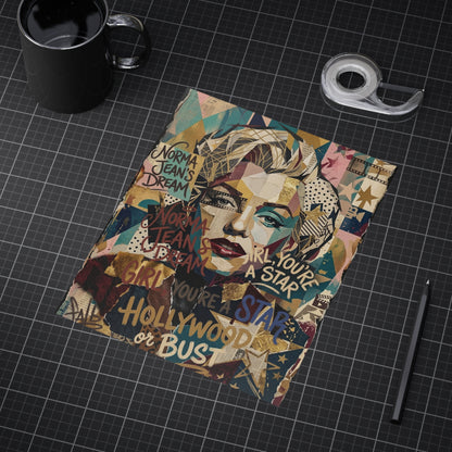 'Norma Jean's Dream / Hollywood or Bust' Unframed Print