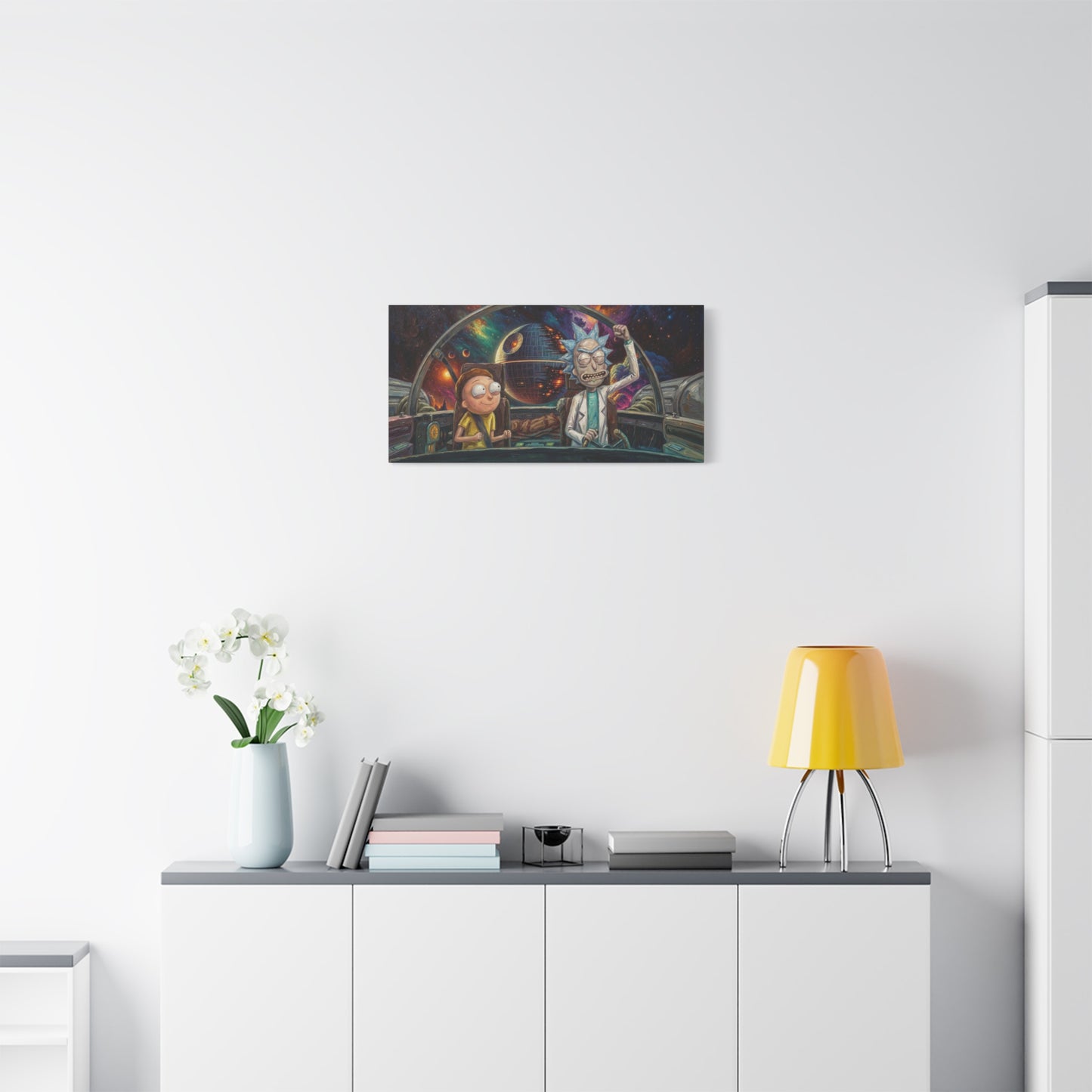 Ricks World 2 Abstract Canvas Wall Art — Matte Stretched 1.25"