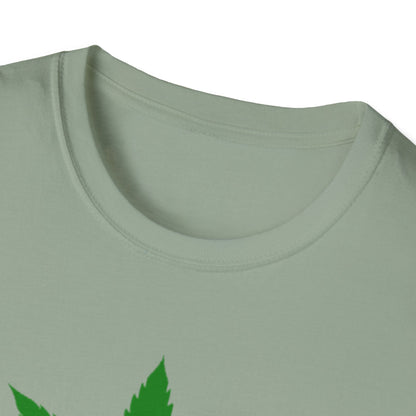 T-Shirt — "Today's Good Mood Is Sponsored by Weed" Cannabis Graphic Tee